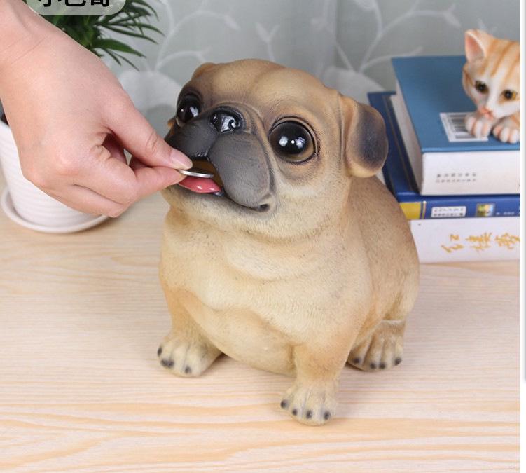 

Очаровательная копилка в виде щенка - Подарок для сбережений для детей Собака по знаку зодиака , с милым дизайном знаменитого мопса, тедди, померанского шпица или корги.