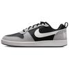 Nike Court Borough Cushioning Abrasion Resistant Balance Low top Skateboard Shoes Men's Black Gray 844881-005(Team225- )