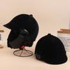 Horse Riding Helmet Professional Unisex Classic Horse Riding Cap Protective Gear Outdoor Adjustable Sports Equestrian Hat Cap
