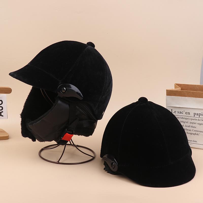 Horse Riding Helmet Professional Unisex Classic Horse Riding Cap Protective Gear Outdoor Adjustable Sports Equestrian Hat Cap