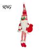 Holiday Decorative Soft Furnishings Christmas Plush Gnome, Long Leg Faceless Scandinavian Santa Doll, Swedish Tomte Xmas Party Tabletop Centerpieces