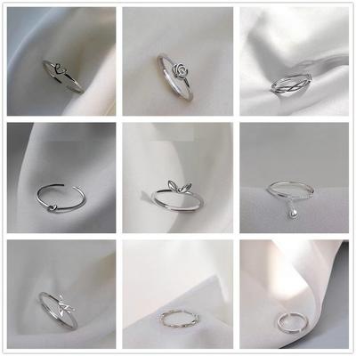 2023 Trendy Luxus Damen schlichter Zeigefingerring - Einzigartiges Design für die Freundin