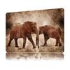 Two Elephants Tin Poster Customized Wall Art Retro Vintage Metal Signs for Fans Room Mancave Decoration Gaming Bar Accessories