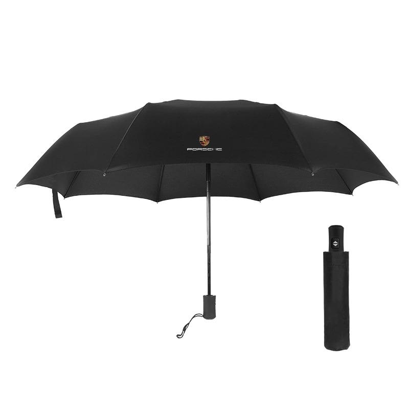 1 szt. Wiatroodporny Deszczowy W pełni Automatyczny Kompaktowy Składany Parasol Akcesoria Samochodowe Dla Porsche Boxster Cayenne Panamera Macan Cayman 911 918 996 917 991