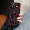 Case for Apple iPhone 17 Pro Max 14 11 12 15 Pro 7 8 Air 16 13 XR XS MAX Funda Phone Cover Fruit Cherry