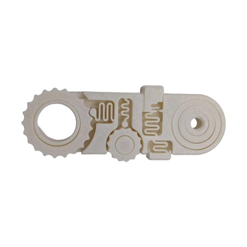 

Mindful Meditation 3D Printed Gear Sensory Spinner Toy 5in1 Rotating Design for Stress Relief for Various Ages
