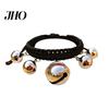 Cute Fashion Adjustable Nylon Dog Puppy Big Bells Collar Necklace Pet Supply