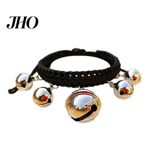 Cute Fashion Adjustable Nylon Dog Puppy Big Bells Collar Necklace Pet Supply