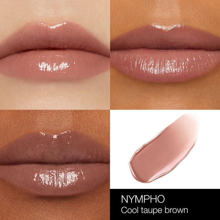 NARS Afterglow Lip Shine 02473 / NYMPHO (275) / Cool Taupe Brown