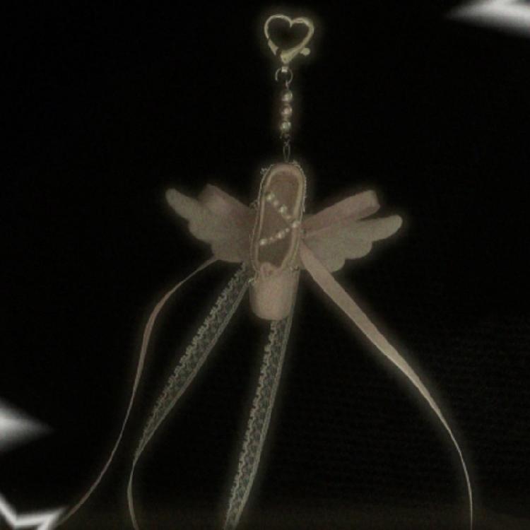 Angel Theme Sturdy Keyring Cloth Metal Blend Decorative Charm For Keys Backpacks Gift Giving