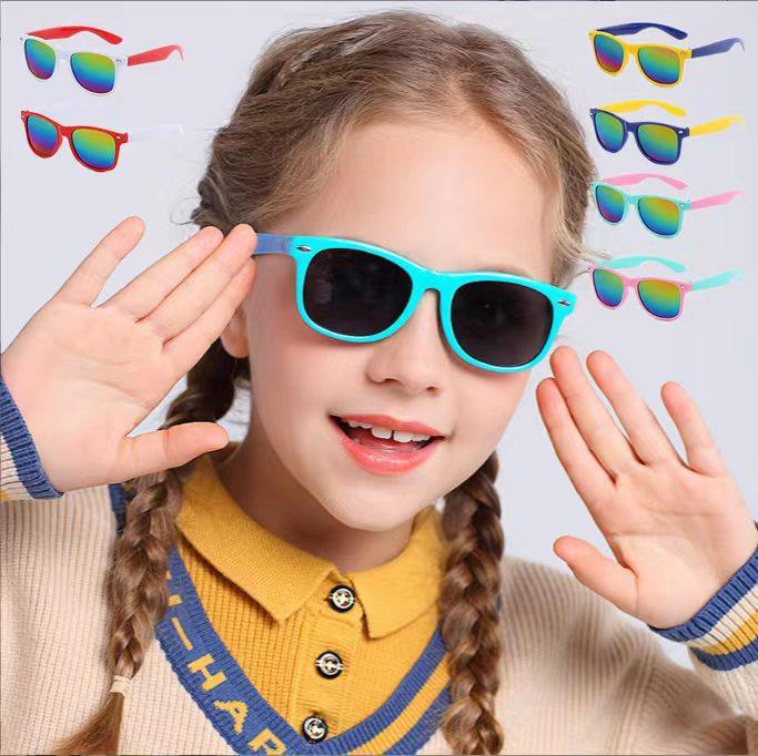 Colorful Children's Fashion Sunglasses - European & American Multicolor Mix