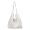 Pastoral Lace Shoulder Bag 2025 New Spring and Summer Gentle Large Capacity Xianmei Commuting Relaxation Underarm Women's Bag