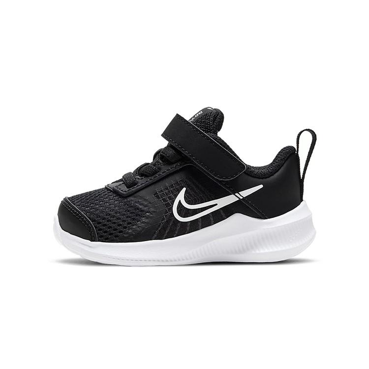 (TD) Nike Downshifter 11 Black White Baby CZ3967-001 EU 22
