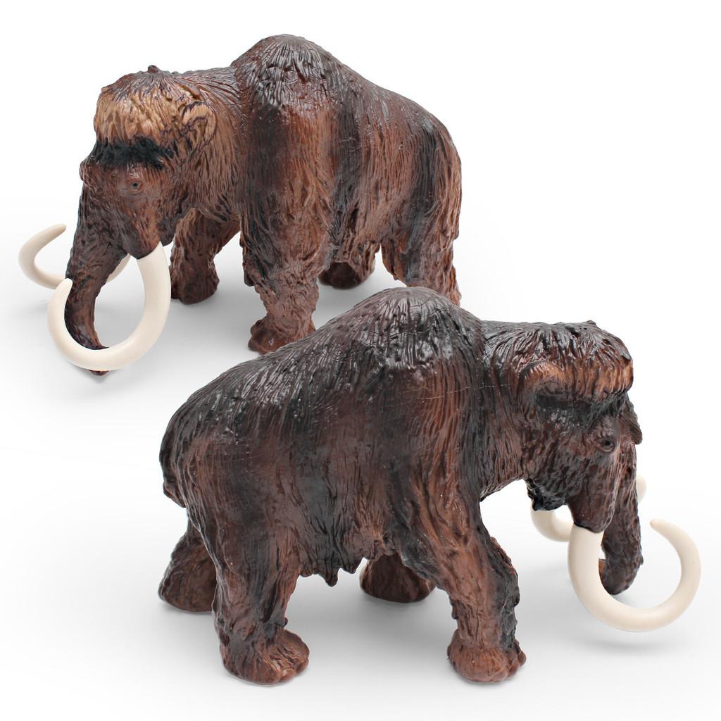 Wild Animal Replica Mammoth Model For Educational Display And Collectors