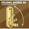 4PCS Metal Foldable Wall Hooks, Folding Wall Foldable Coat Hooks for Hanging