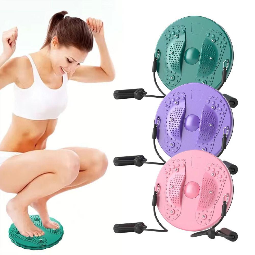 with Rope Foot Massage Torsion Disc Non-Slip Base Body Shaping Boards Waist Twisting Disc  Home