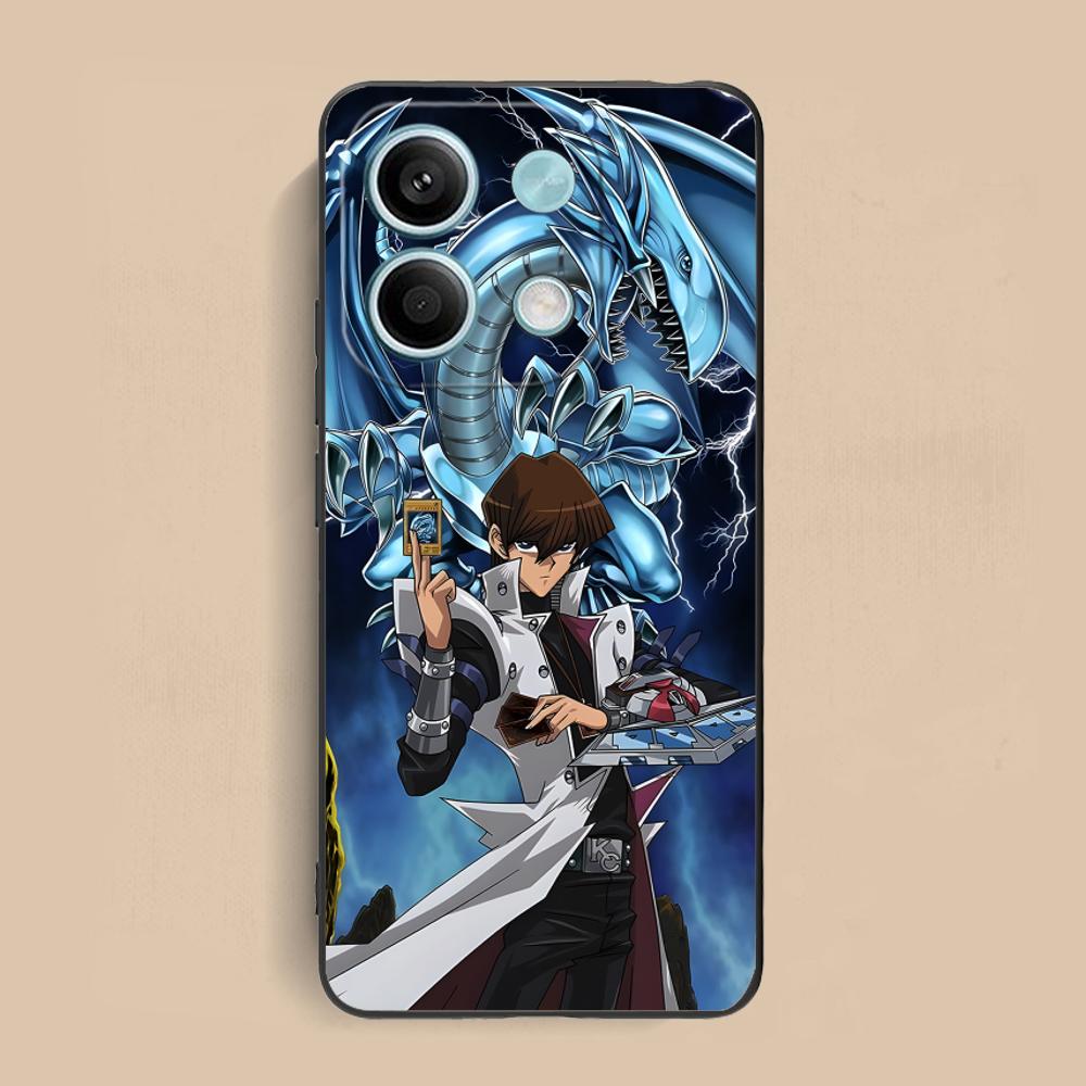 Yugioh Seto Kaiba Phone Case for Xiaomi Redmi Note 14 13 12 11 S Pro Plus 4G 5G Soft TPU Shockproof Cover