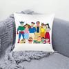 C-Crayron S-Shin-Chan Pillow Case Cushion Cover Soft Cute Throw Pillow Case For Car Sofa Pillowcase Polyester With Zipper