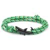 Noter Stylish Shark Bracelet Men Women Handmade Multi Layer Adjustable Paracord Braslet Multiple Colors Available Casual Jewelry