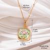 Oil Painting Chinese Style Necklace Fairy Luxury Choker Temperament Pearl Flower Necklace  Women