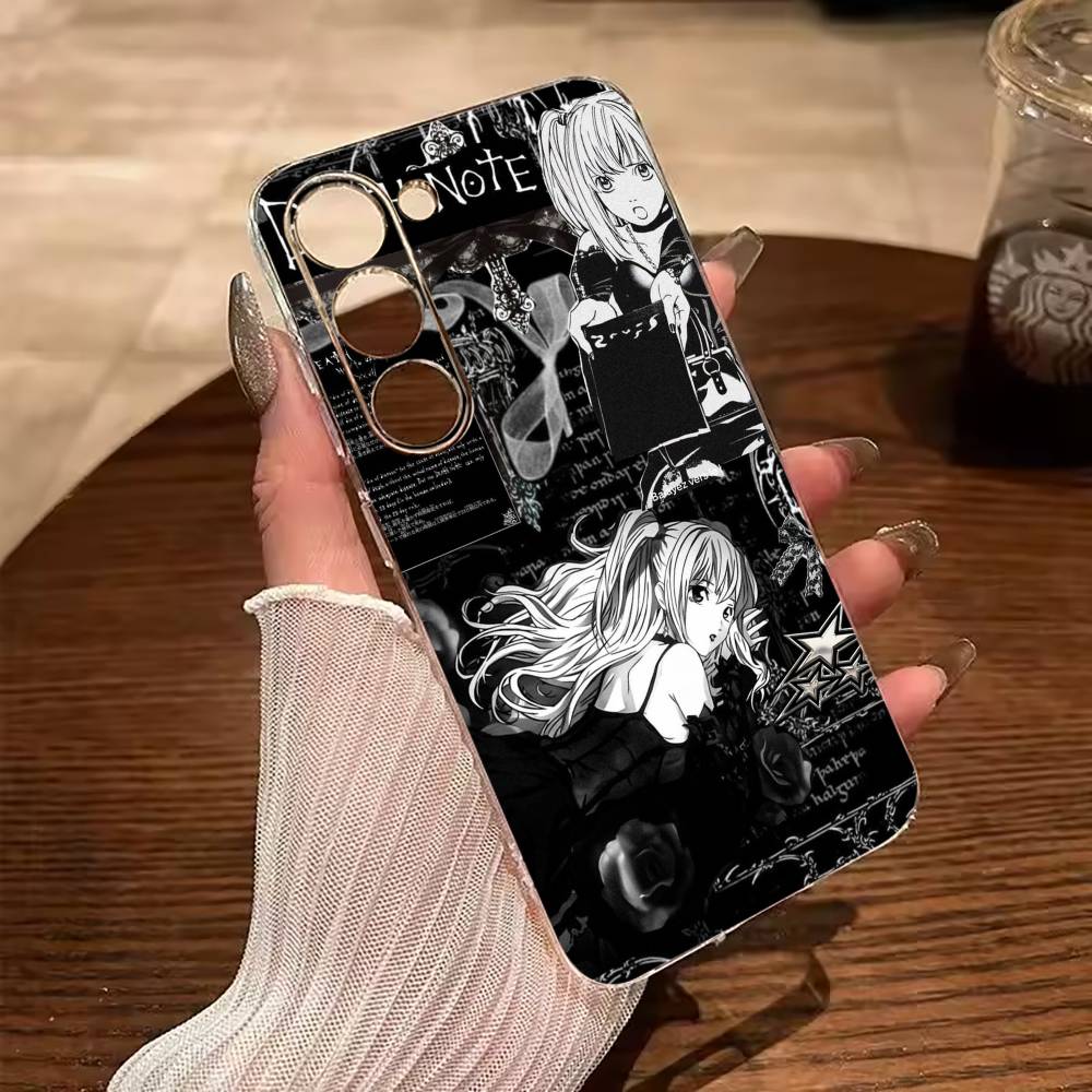 M-Misa- Death Note Phone Case For Samsung Galaxy A71,A70,A52,A51,A40,A30 Transparent Cover