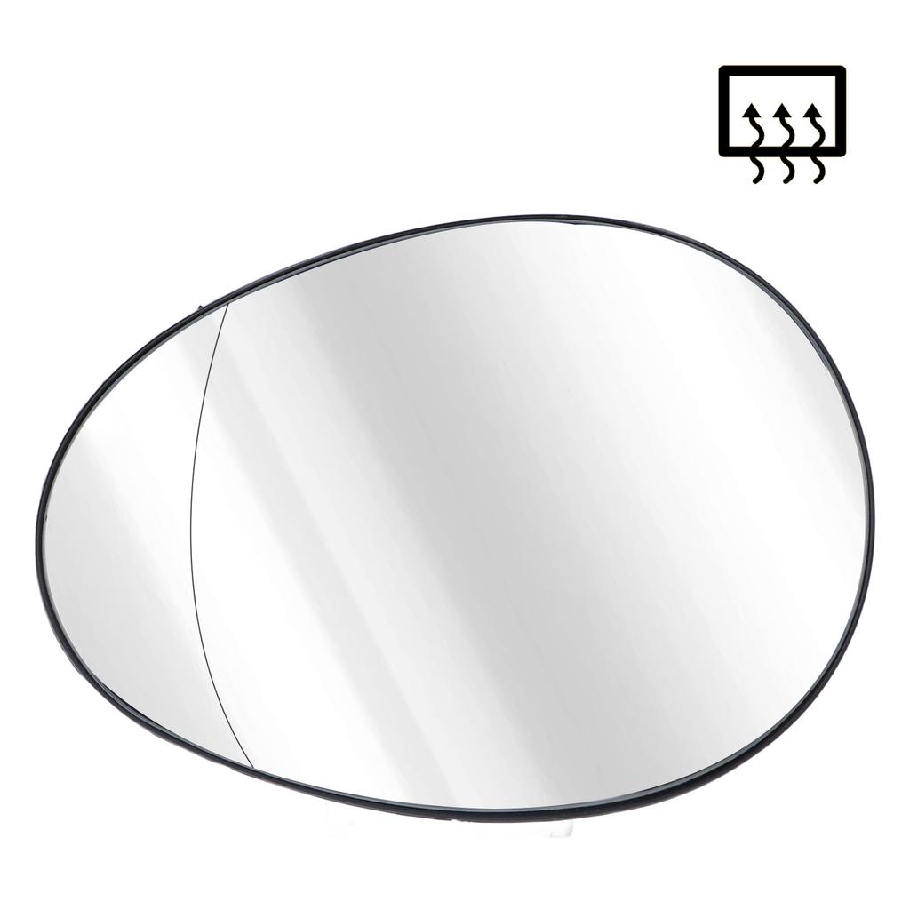 Side Wing Mirror Glass Heated Rearview Mirror Glass for Cooper R55 R56 R57 R58 R59 2007?2015 Left