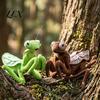 Fun Room Accessory Realistic Mantis Stuffed Animal Plush Toy, Bendable Leg Praying Insect Creative Gift for Kids Figure, Cute Doll Decor, Novelty