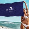 Brand E-Etro Microfiber Blanket Quick Drying Beach Towels Oversized Printing Super Absorbent Pool Towel Blanket