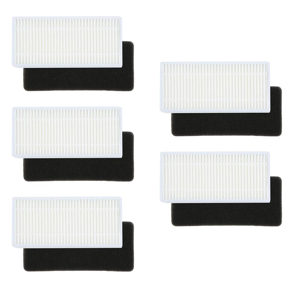 5pcs Filter Replacement Parts Fit for Deebot N79 N79S Robotic Vacuum Cleaner Accessories