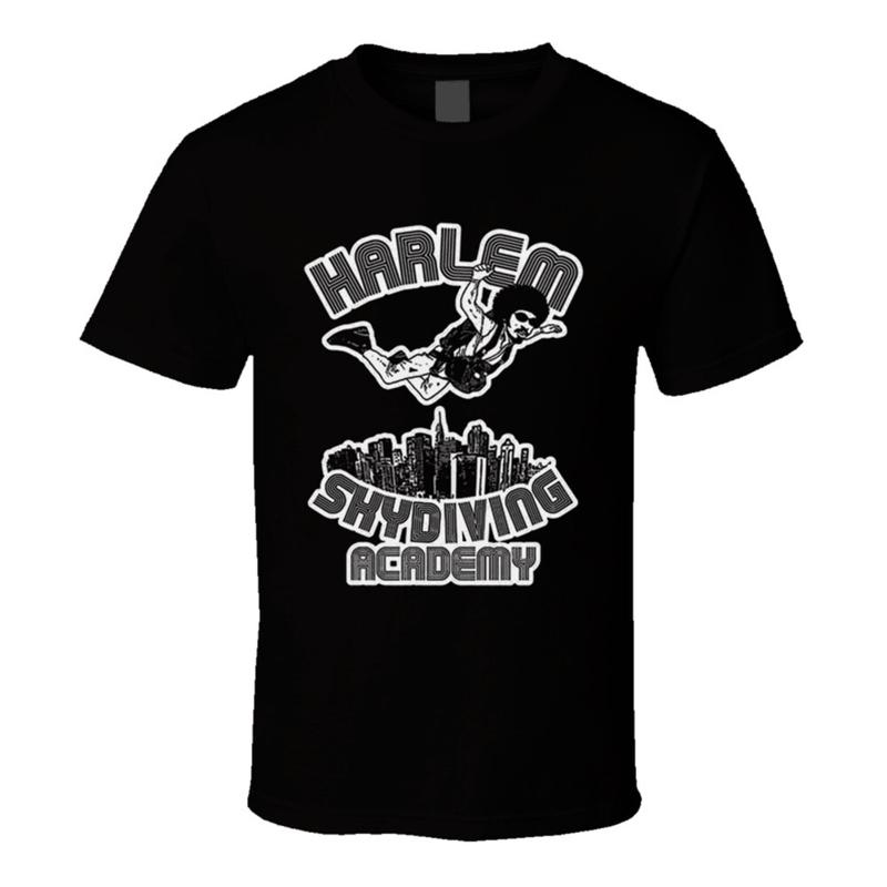 Harlem Skydiving Academy City Skyline T-shirt XXXXL