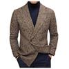 Men's Spring Thin Casual Fashion Loose Single Lapel  Breasted Jacket