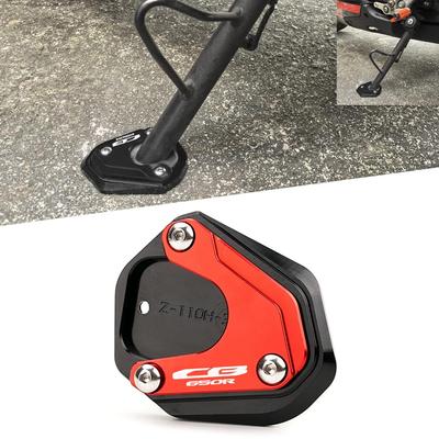 FOR CB650R CB650R 2018-2025 Motorcycle Kickstand Extended Side Stand Support Pad
