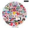 100Pcs Japanese Style Graffiti Stickers Waterproof DIY Stickers for Guitar Luggage Decoration