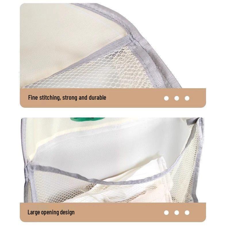 Hängende Netztasche mit großer Kapazität für Dorm-Kleiderschrank: Socken, Unterwäsche Aufbewahrungstasche