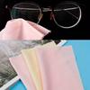 10-100pcs Glasses Microfiber Cleaning Cloth Soft Color Used For Phone Screens Jewelry Screen Camera Sunglasses Cleaning Cloth
