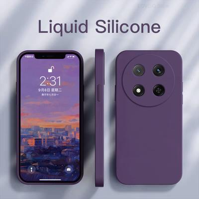 For Luxury Square Liquid Silicone Phone Case Cover For Honor Magic7 Magic 7 Lite Pro 7Lite Magic7Lite 5g Soft Candy Color Back Cover