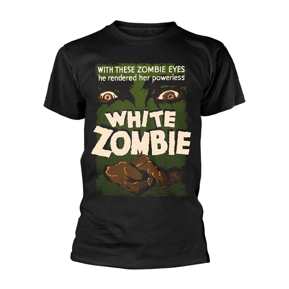 

WHITE ZOMBIE - ПОСТЕР (ЧЕРНЫЙ) футболка WHITE ZOMBIE хэллоуин научно-фантастический b-movie L