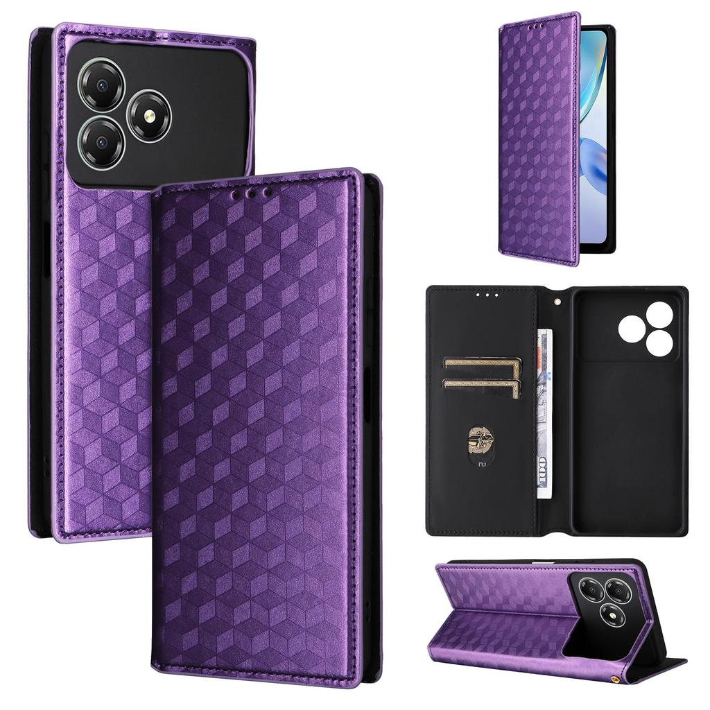 Flip Cover for ZTE Blade A36 / ZTE nubia A36 PU Leather Full-Body Protection [RFID Blocking] Phone Cases Wallet Cover