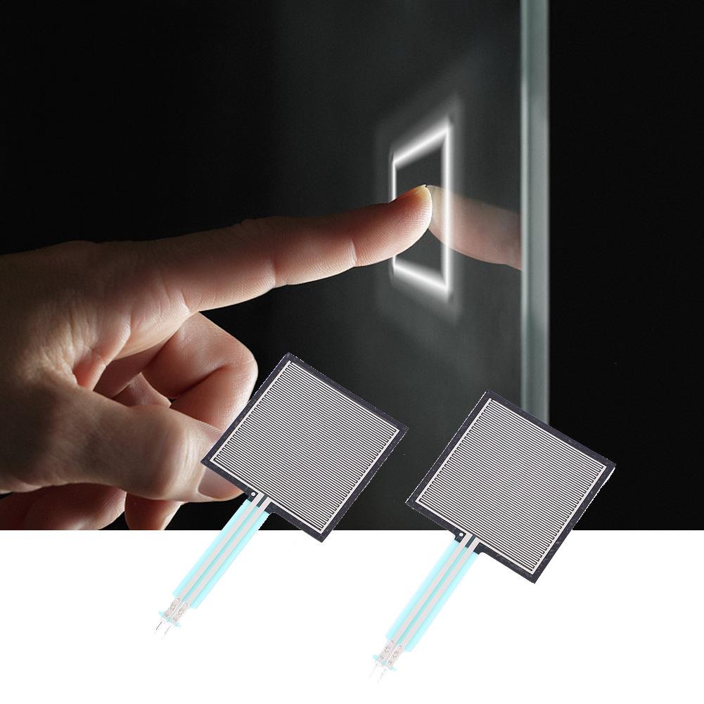 2pcs Flexible Film Pressure Sensor Force Sensitive Resistor 20g-10kg RP-S40 LT