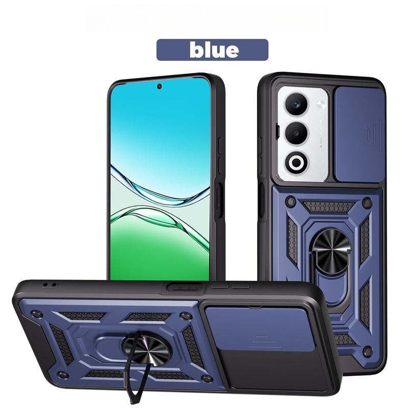 Funda For OPPO A5 4G 5G Case Magnetic Ring Holder Shockproof Armor Phone Case For Oppo A5x A 5x A5 X 4G 5G Lens Protector Cover