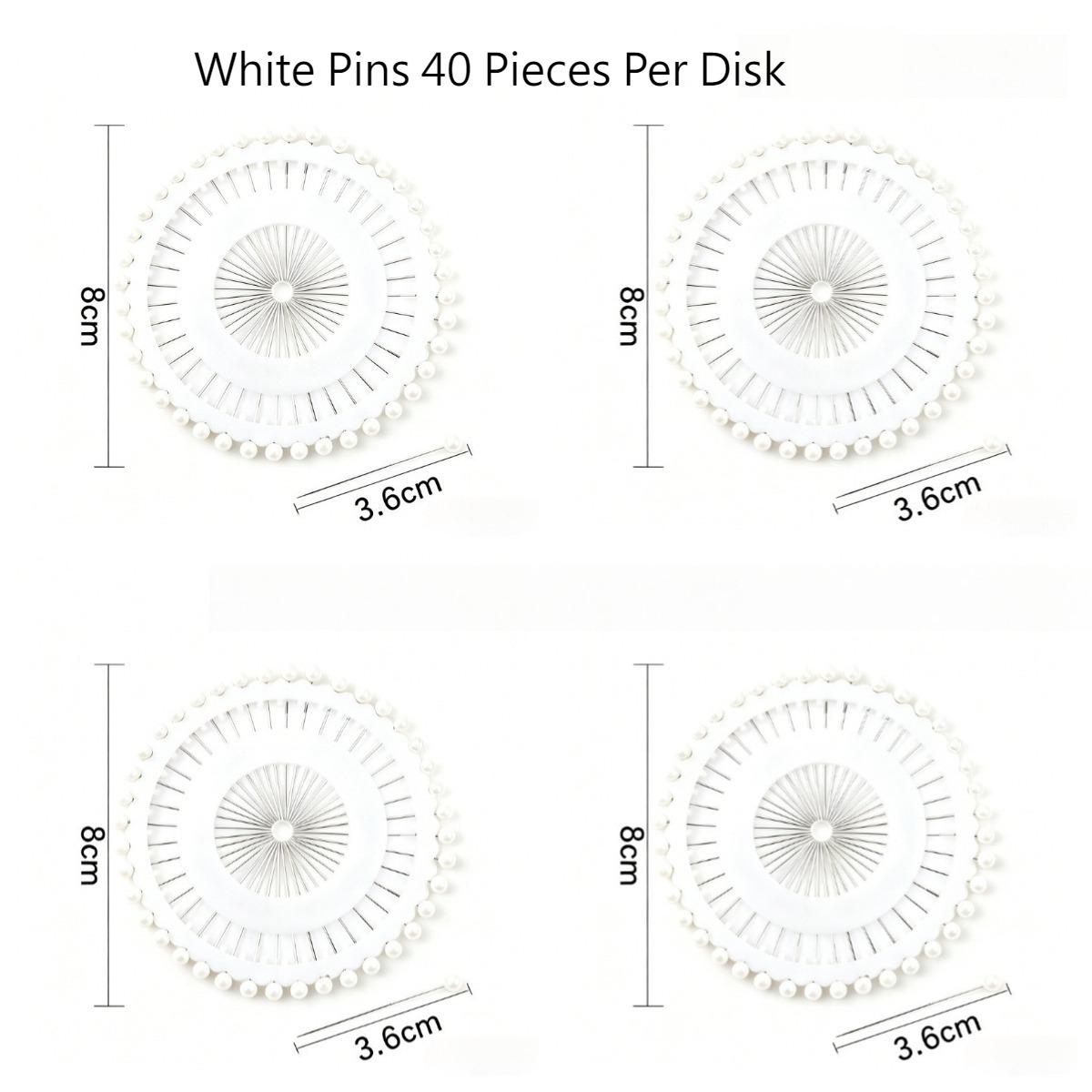 

BEPAN Colorful Pearl Pins Dressmaking Positioning Pins Large Sewing Fixing Pins Pin Cushion Tools DIY Clothing Sewing Supplies