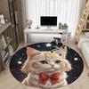 1pc Cat, Starry Chair Carpet for Office - Durable, Ideal for Chair Mats, Stylish & Functional Decorative Rug Yy260203035