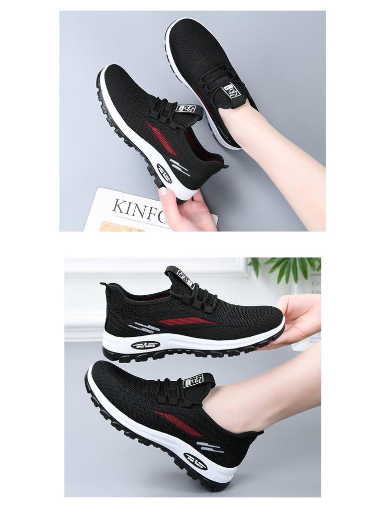 Women's Cozy Mesh Walking Shoes - Lightweight, All-Day Comfort, Perfect for Travel and Everyday Wear