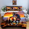 Majestic Horse Illustration. Bedding Duvet Cover Sets Duvet Covers Pillowcases Gifts (1 * Duvet Cover 2 * Pillowcases, Without Duvet Insert)