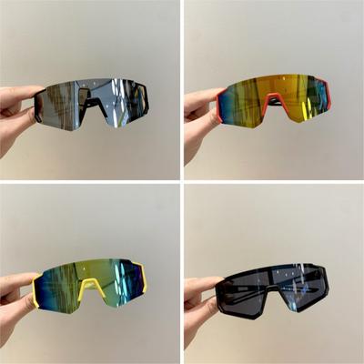 Oversize Dziecięce Okulary Rowerowe Chłopcy Dziewczynki Modne Wiatroszczelne Sporty Outdoorowe Okulary do Kolarstwa Górskiego Nartowania Okulary Ochronne Uv400