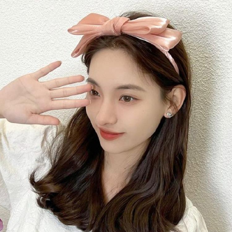 Tulle Bows Hairband Fascinator Hairhoop Formal Hair Styling Accessory for Women