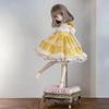 Sweet Style 30cm BJD Doll Outfit Set - Cotton Dress Top 1/3 Scale Dolls Adjustable Fit
