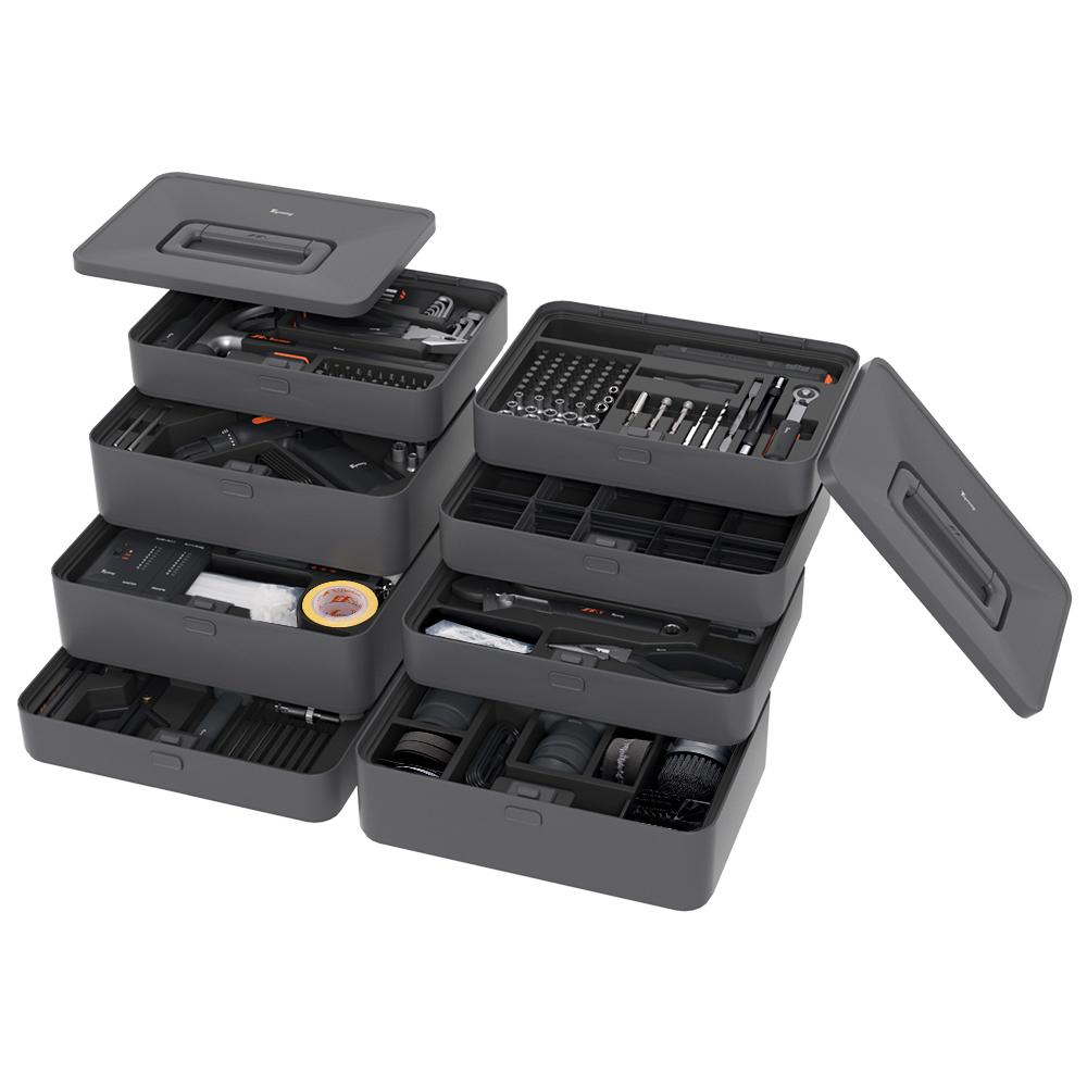 Multifunctional Home & Auto & Woodworkers Repair Tool Kit, Customizable General Household Tool Kit  Perfect for Homeowner Diyer Handyman