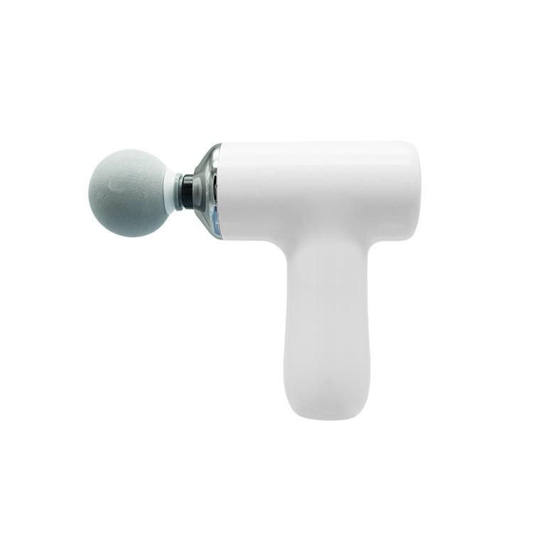 

Portable Mini Fascia Gun for Women - Handheld Meridian Massager Electric Health Device білий