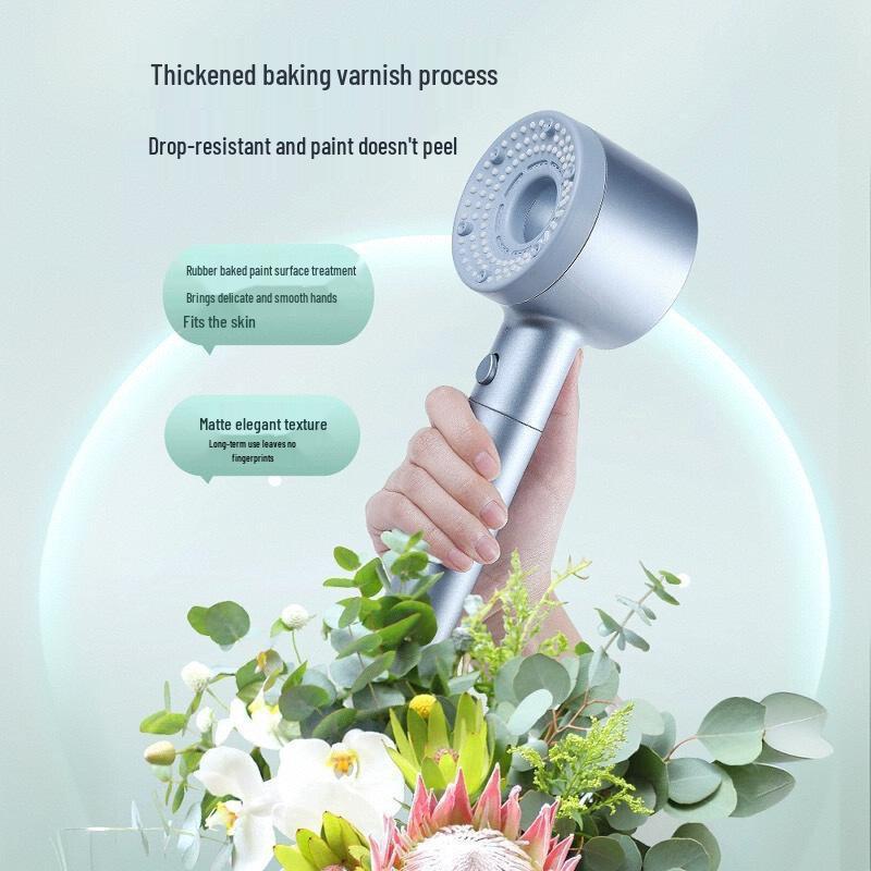 Popular German Turbo Shower Head with Large Output and Five-Speed Filter